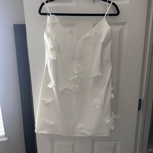 Abercrombie & Fitch Cream Floral Mini Dress